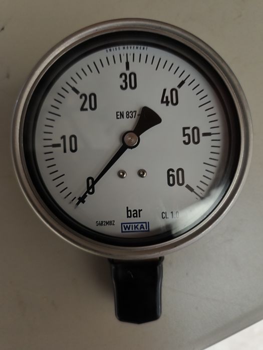 Manometr 60 bar 1.0 cl