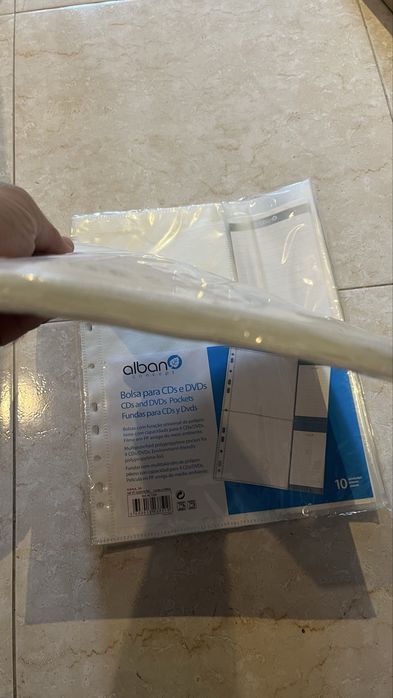 Bolsas para CDs/DVDs Alban Concept – Pack 10 folhas (novas)