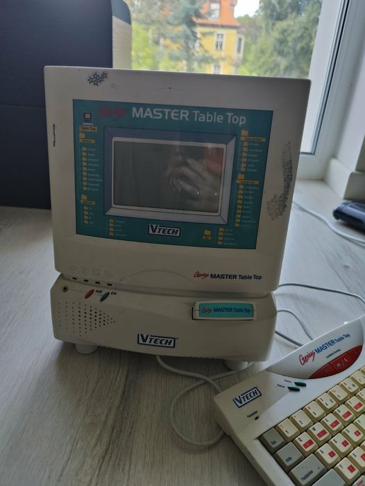 Blat VTECH Master, mysz (komputer do nauki), klawiatura,