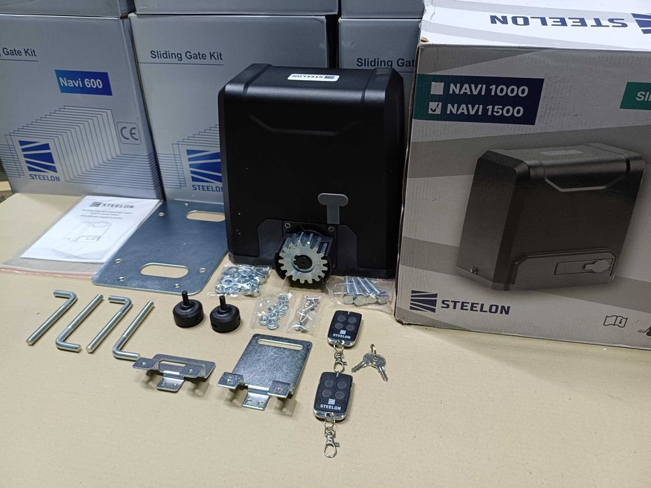 Автоматика привод Steelon navi 1500 для відкатних воріт