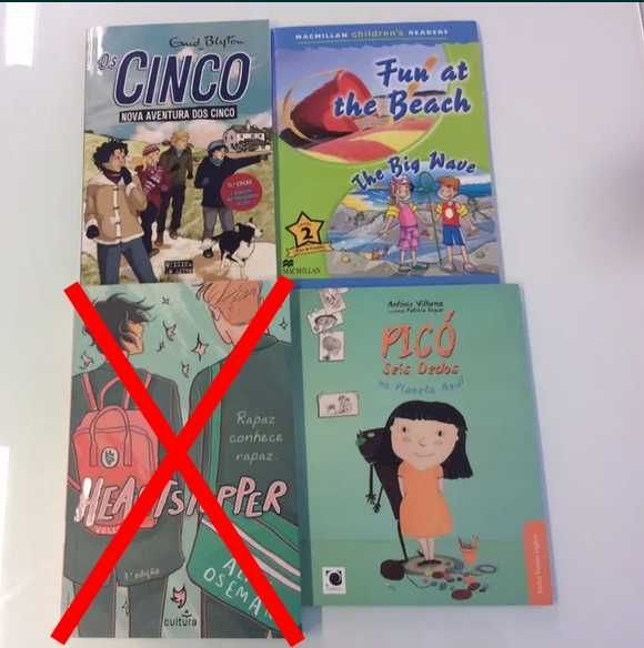 Livros de histórias infantis/ juvenis