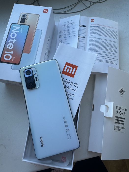 Смартфон xiaomi redmi note 10 pro 6 gb / 128 gb