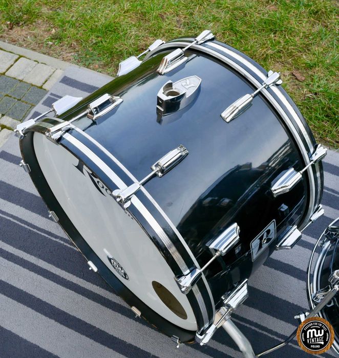 ‼️ Perkusja Rogers Big R 22", 12", 14" Black ‼️