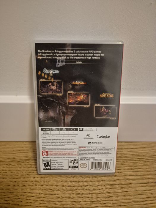 Gra Shadowrun Trilogy Nintendo Switch