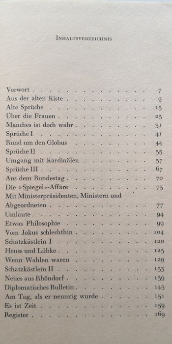 Doktor Adenauers Gesammelte Schwanke
- Walter Henkels