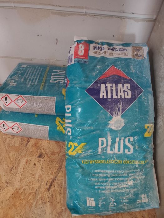 Atlas klej do płytek 3x25kg