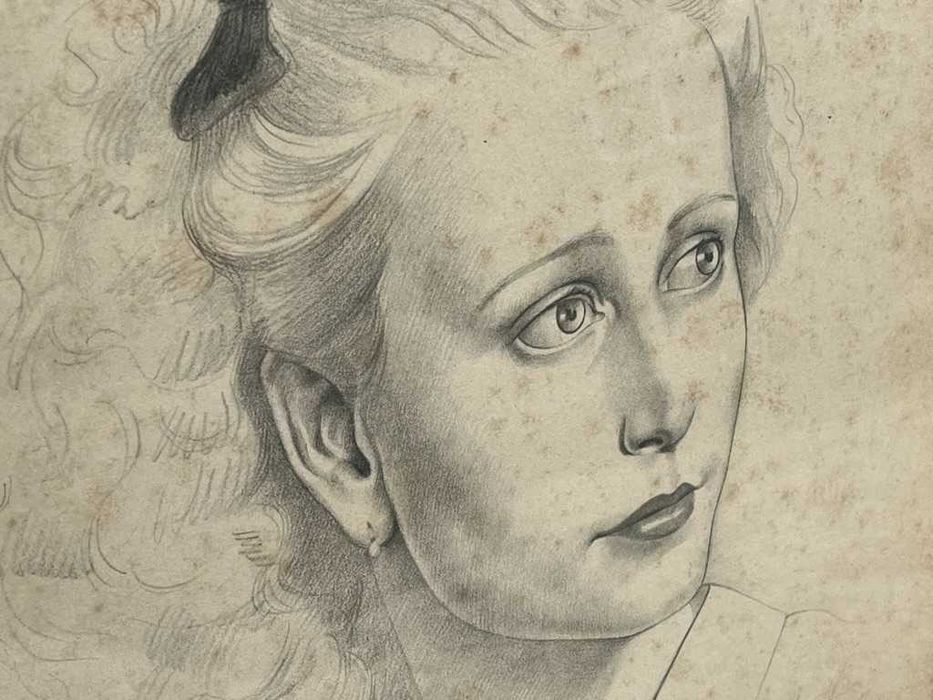 Desenho a carvão / Eduardo Malta / 1941