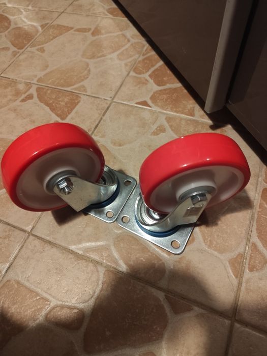 Kółka do wózka obrotowe