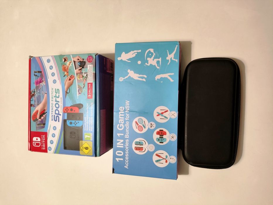 Nintendo Switch em excelente estado + ofertas + 2 anos de garantia