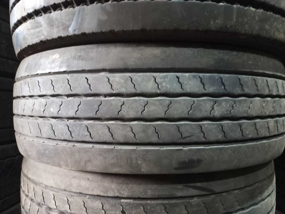 Вантажні шини 285/70R19.5 вживана БУ бв з Німеччини тяга руль трал стан до 10 мм Michelin Continental Goodyear склад Київ відправка САТ Делівері
