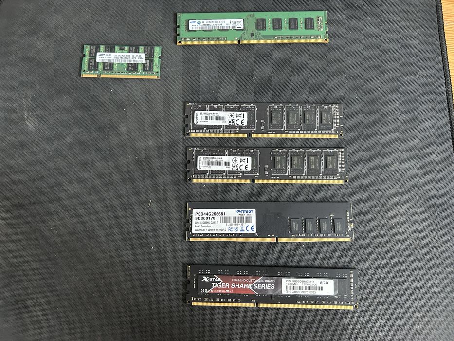 Sprzedam ram ddr3 ddr4