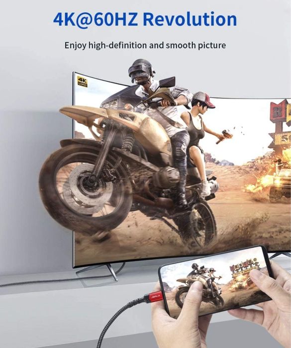 JSAUX Kabel USB C na HDMI, 5m