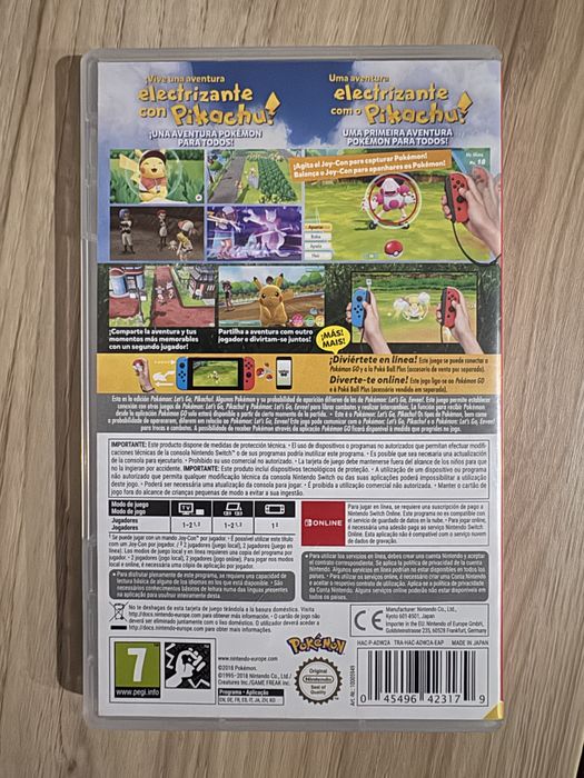 Pokemon Let’s Go Pikachu