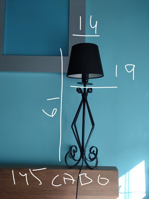 Candeeiro de mesa estilo vintage  de Leroy Merlin