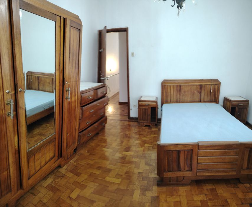 Mobília Arte Nova completa de quarto