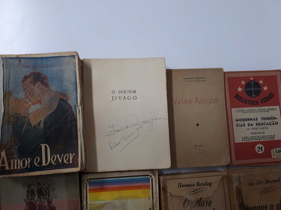 Livros antigos 13 unidades