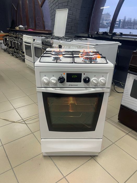 Газова кухонна плита 60 см Бош BOSCH HSV 745020 біла Німеччина б/у