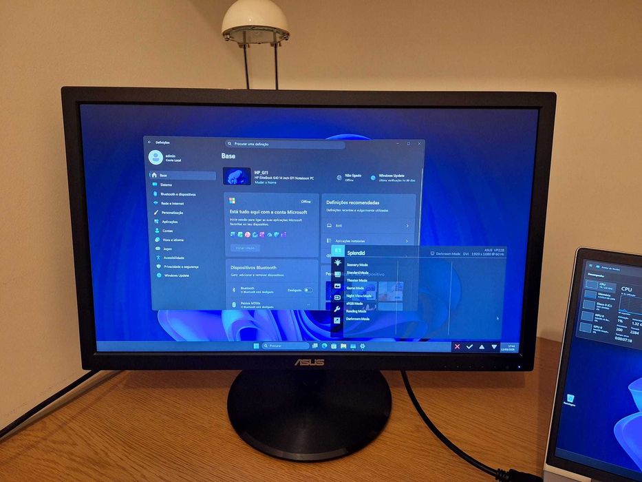 monitor Asus VP228 22'' FHD c/ligação HDMI