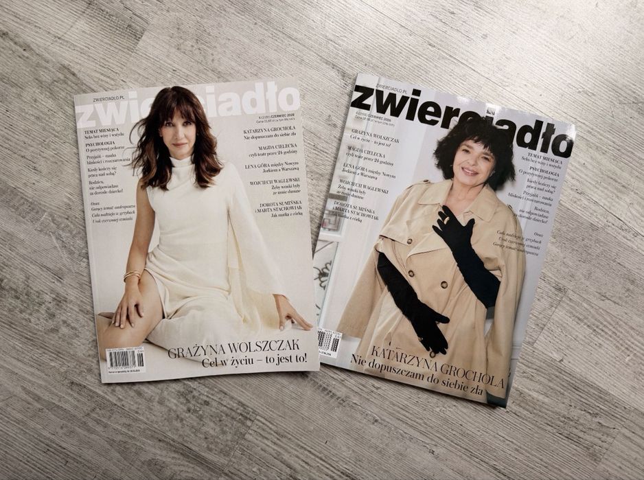 2 sztuki gazet: Zwierciadło 6/2026 i Twój Styl 7/2026