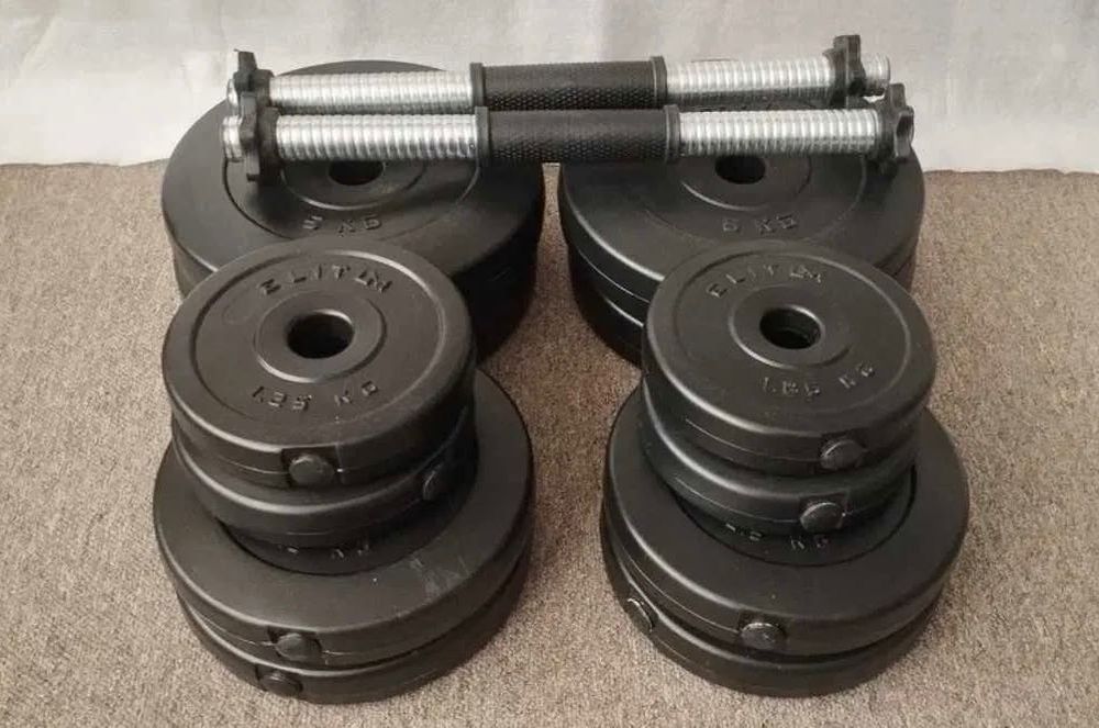 БЕЗ передоплати гантелі розбірні 2х18,5 кг