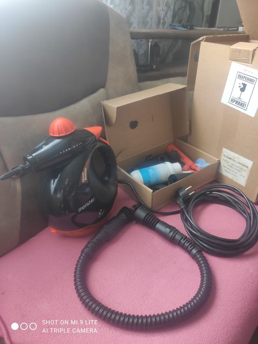 Ручний пароочисник Euroflex Monster 1200 Watt Steam Booster