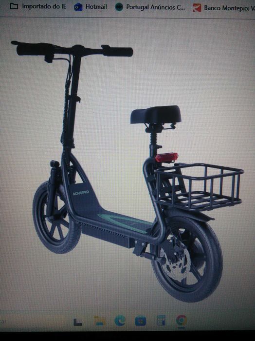 scooter eléctrica aovopro - ler descrição
