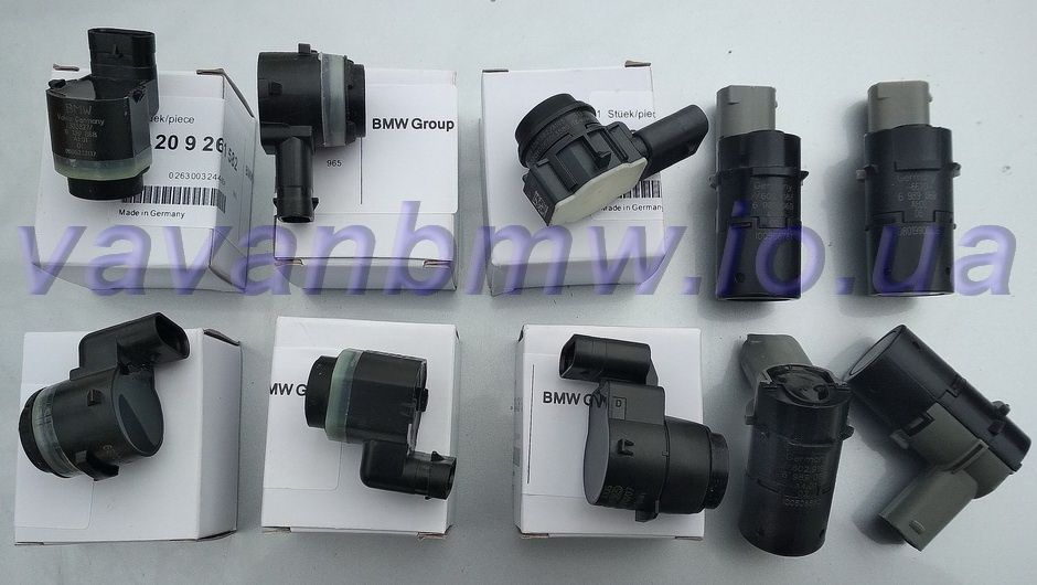 Датчик парковки БМВ,PDC,BMW,e39,e60,e65,Е53,Е70,Е90,F01,F30,F25,F15,G0