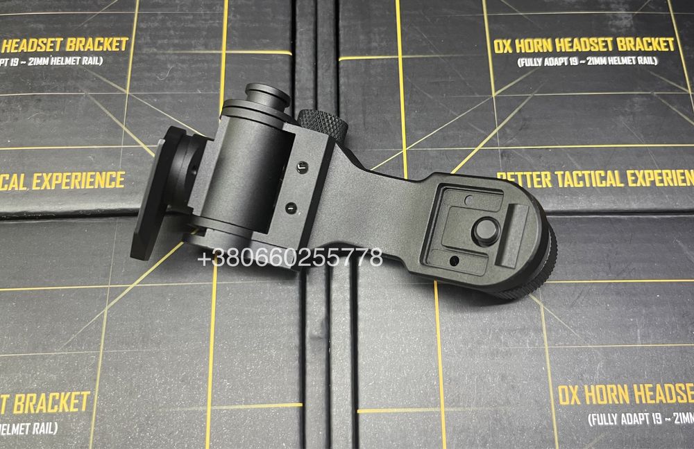 Крепление кронштейн для ПНВ ПНБ Wilcox L4 G24 + J-arm метал