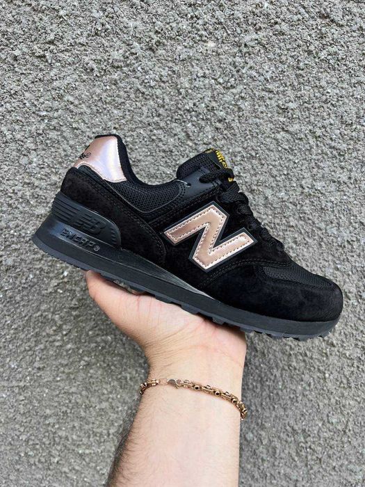 !SALE! New Balance 574 Black Gold 36 37 38 39 40 41 42 43 44 45 46