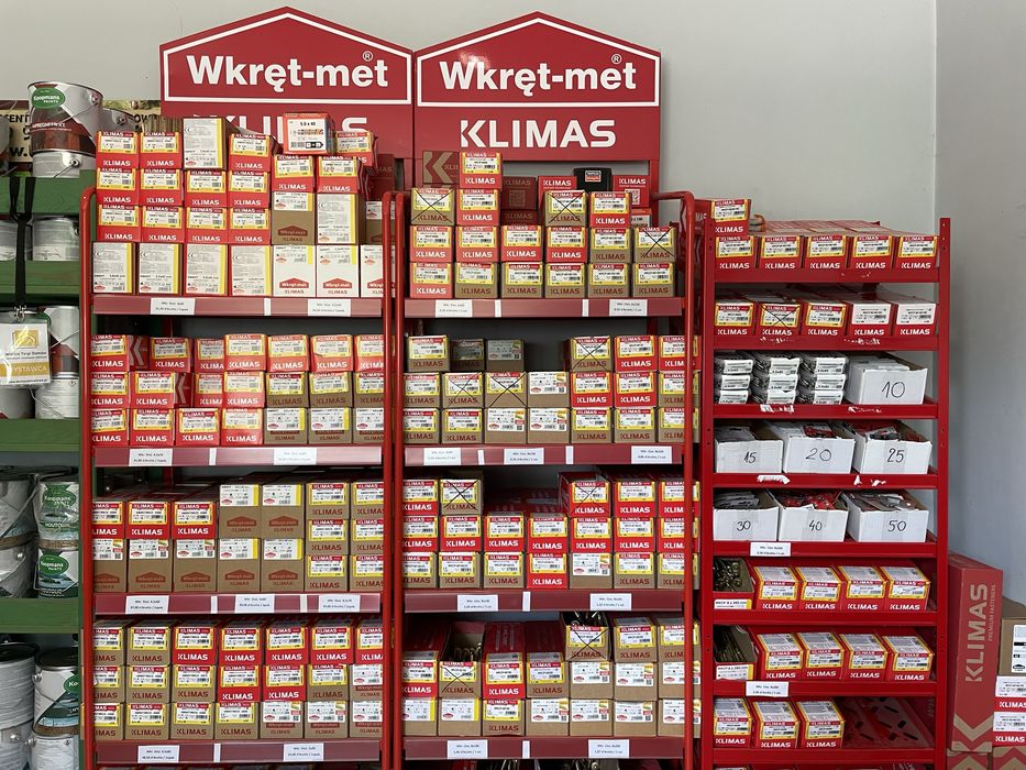 Wkręty ciesielskie łączniki do drewna Tartak Bonin