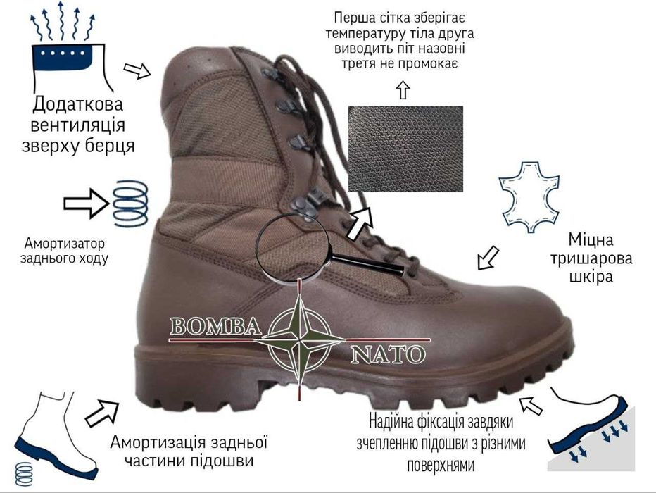 Берці YDS Kestrel, Англія, оригінал