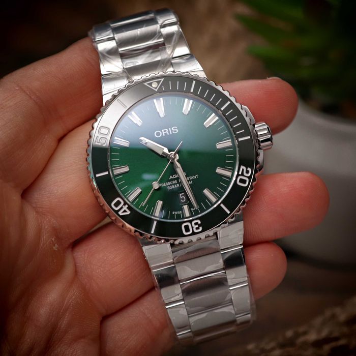 Oris Aquis Automatic 01.733.7730.4157-07.8.24.05PEB Zielony Diver