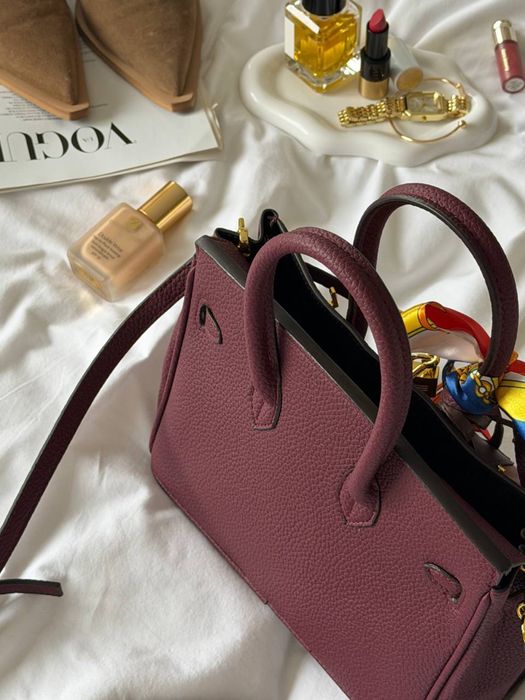 Сумка Hermès Birkin 25 / 30 Burgundy/Gold