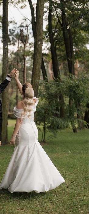 Elegancka, wygodna Suknia Slubna syrena Olya Mak