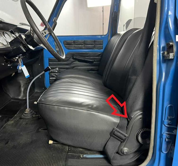 Conjunto Tampas laterais assento Renault R8 Gordini