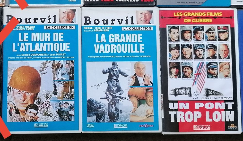 Cassetes VHS em Francês