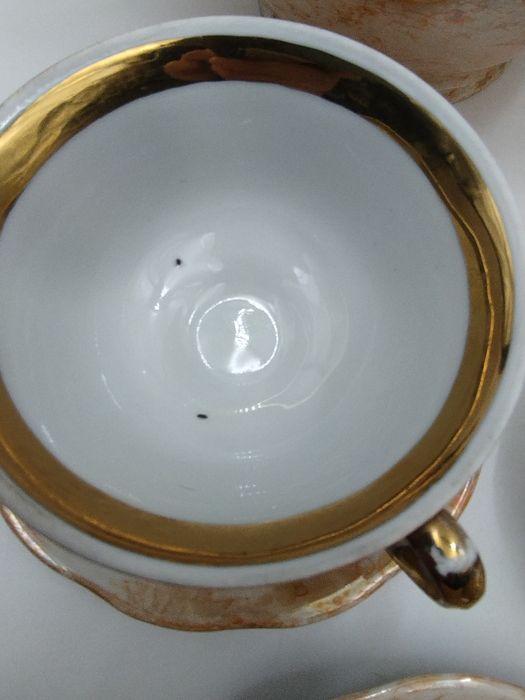 Serwis herbaciany Karolina vintage retro prl