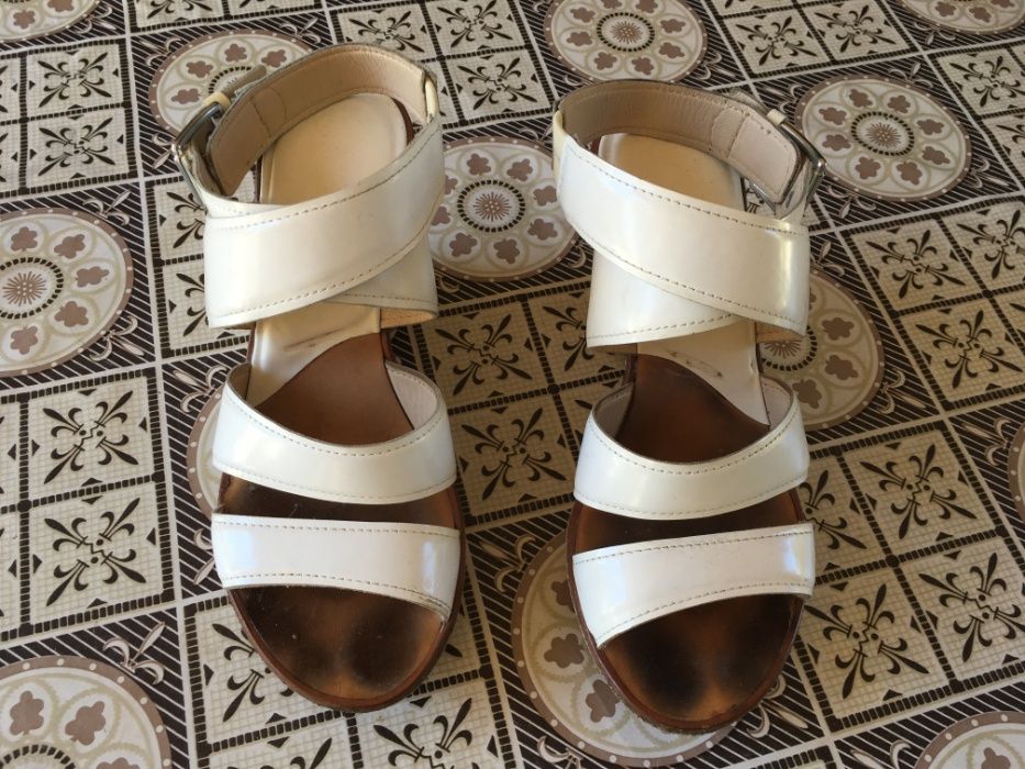 Sandálias Bikkembergs em pele