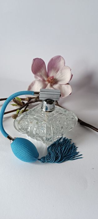 Perfumetka retro szkło kryształowe