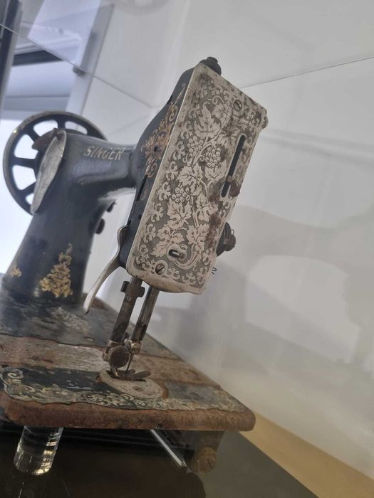 Máquina de costura Singer de exposição
