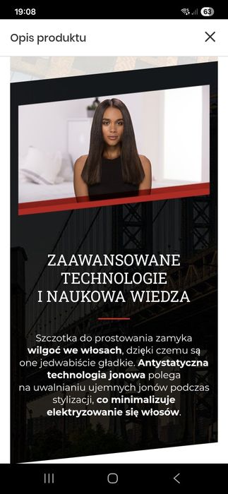 Szczotka prostujaca Remington