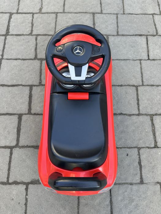 Машинка-каталка толокар Mercedes-Benz Червона