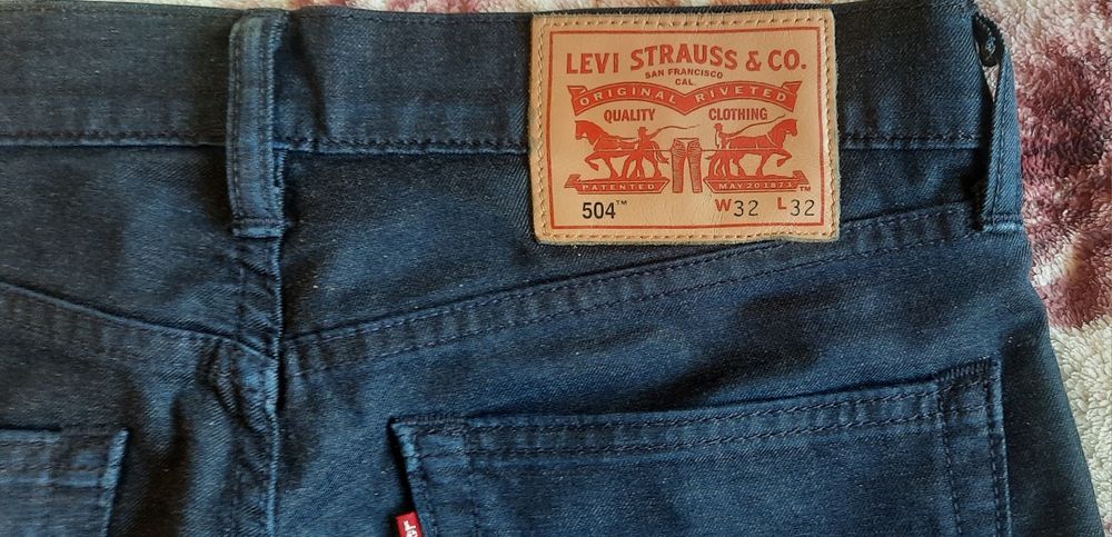 Джинси чоловічі, джинсы мужские W32, Lewi Strauss 504