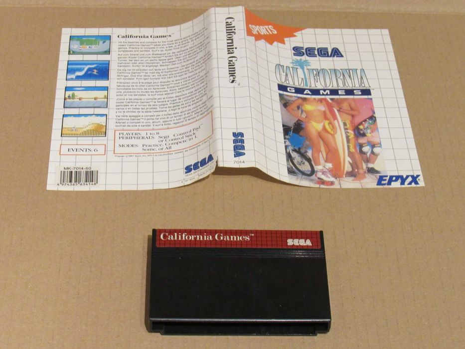 Jogo Sega Master System California Games