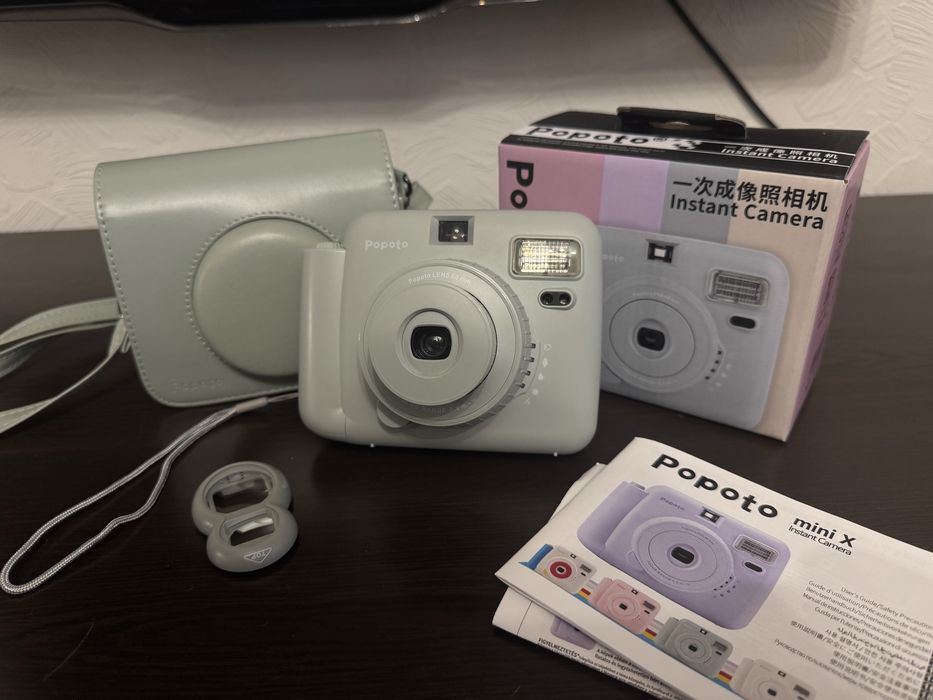Фотоапарат миттєвого друку Popoto Mini X (як Instax Mini), камера інст