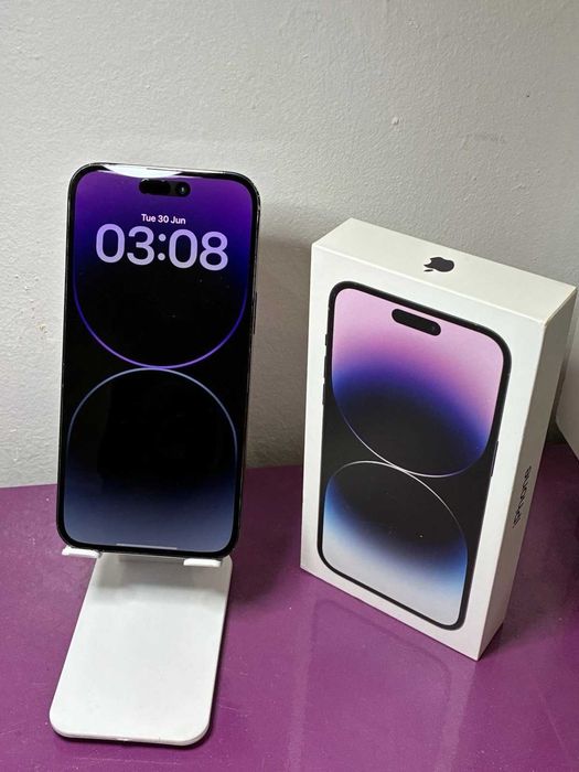 Продам Iphone  14 Pro max 256 purple физ сим IOS 18