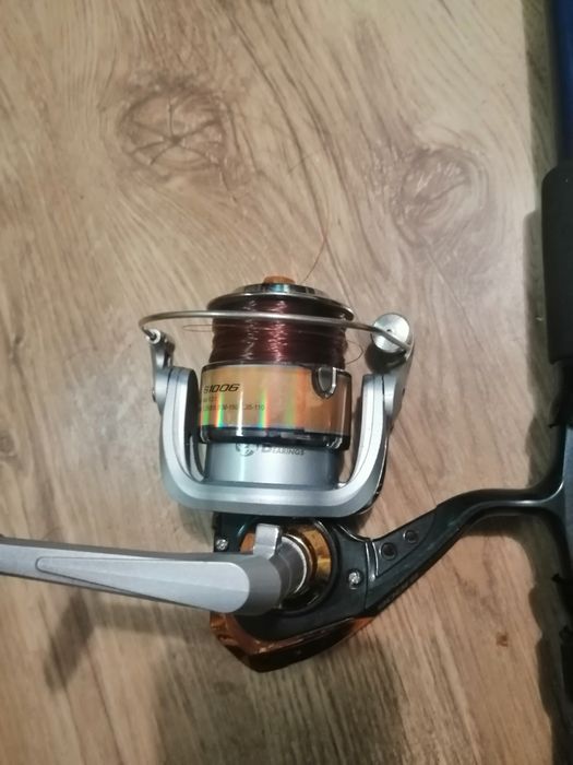 Wędka z kołowrotkiem