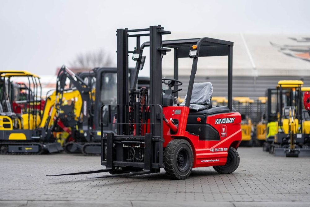 Wózek widłowy elektryczny kingway cpd30 widlak elektryczny