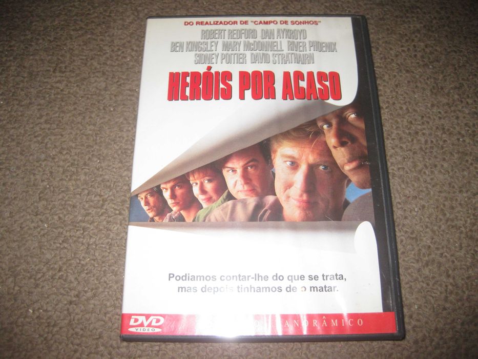 DVD "Heróis por Acaso" com Robert Redford/Raro!