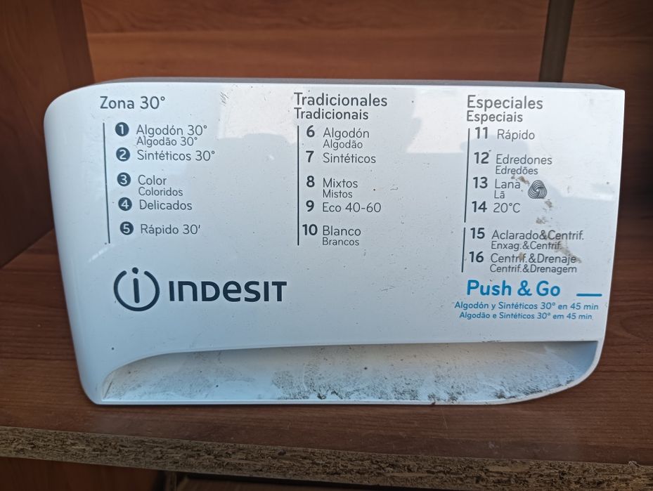 Dispensador Maquina Lavar Indesit